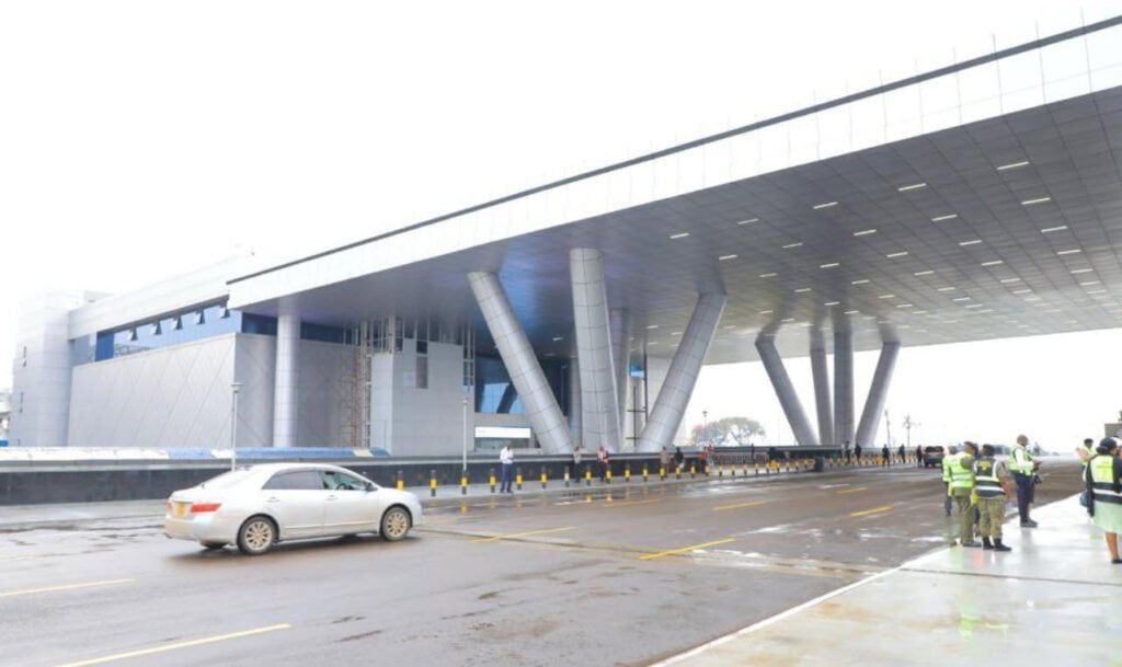 Entebbe International Airport - New terminal Side view