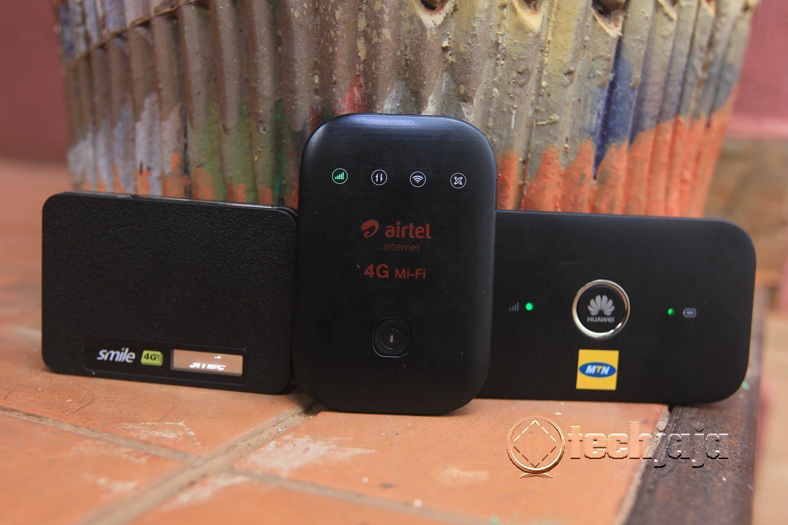 Uganda telecom company MIFI routers