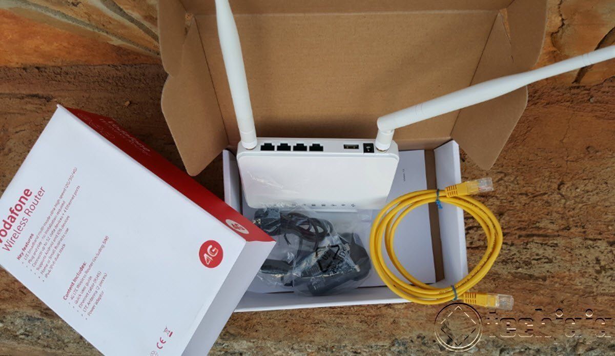 Vodafone Uganda CIR 20 Router _In the box