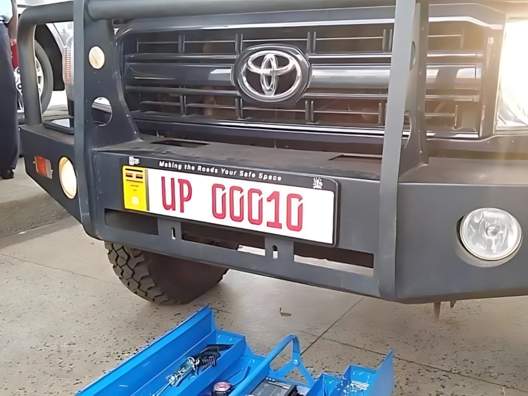 digital number plates